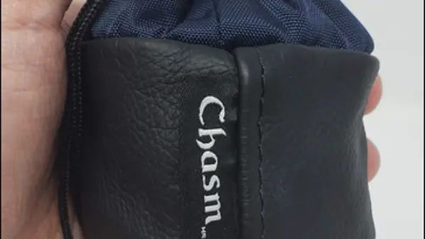 Chasm Vortex Mini Leather Dice Bag