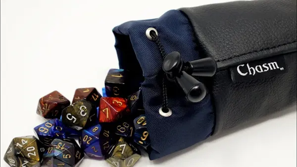 Chasm Vortex Leather Dice Bag