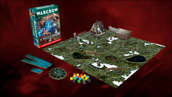 Mesa de juego montada para Warcrow